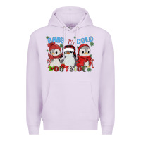 Lilac baby ıt's cold outside Premium Hoodie - MaliasSmallBusiness