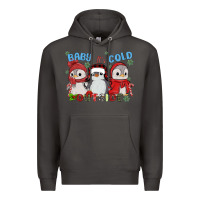 Smoke baby ıt's cold outside Premium Hoodie - MaliasSmallBusiness