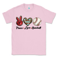 Bubblegum Pink peace love west Classic Tee - BarkalooDesign