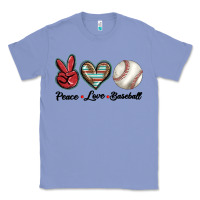 Colony Blue peace love west Classic Tee - BarkalooDesign
