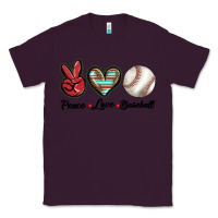 Plum peace love west Classic Tee - BarkalooDesign