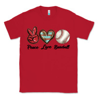 Red peace love west Classic Tee - BarkalooDesign