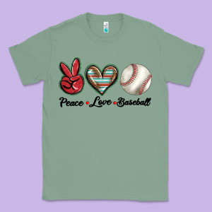 Peace Love West Classic Tee Designed By Barkaloodesign