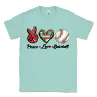 Seafoam peace love west Classic Tee - BarkalooDesign
