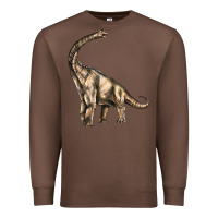 Chestnut Brachiosaurus Premium Sweatshirt - LillyAllenDesigns