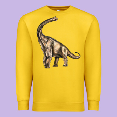 Brachiosaurus Premium Sweatshirt Designed By Lillyallendesigns