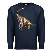 Navy Brachiosaurus Premium Sweatshirt - LillyAllenDesigns