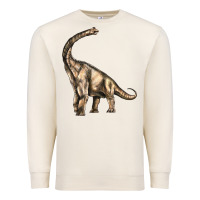 Sandshell Brachiosaurus Premium Sweatshirt - LillyAllenDesigns