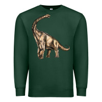 Sports Green Brachiosaurus Premium Sweatshirt - LillyAllenDesigns