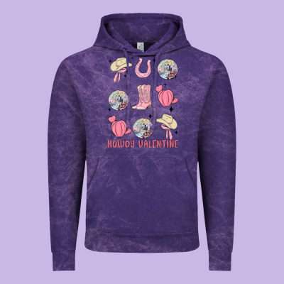 Vintage Hoodie howdy valentine
