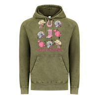Vintage Olive howdy valentine Vintage Hoodie - MaliasSmallBusiness