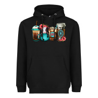 Black Baby calf coffee cups Heavyweight Hoodie - Jasminsmagicworld