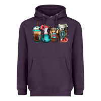 Plum Baby calf coffee cups Heavyweight Hoodie - Jasminsmagicworld