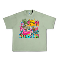 Oil Green sun soaker Urban Heavy Tee - texasbilliewilder