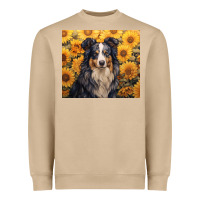 Mushroom australian shepherd Heavyweight Sweatshirt - Unal Design