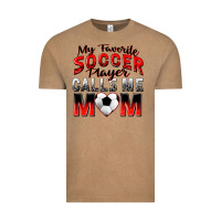 Vintage Coffee my favorite soccer player calls me mom Vintage Tee - Zillion Design Studio