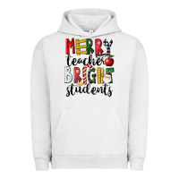 Pigment Lunar Rock Merry Teacher Bright Students Christmas Urban Hoodie - LillyAllenDesigns