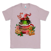 Lilac christmas coffee afro gnome Classic Tee - FaDigitalArtStudio