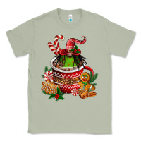 Matcha christmas coffee afro gnome Classic Tee - FaDigitalArtStudio