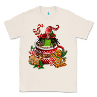 Natural christmas coffee afro gnome Classic Tee - FaDigitalArtStudio