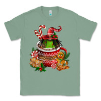 Sage christmas coffee afro gnome Classic Tee - FaDigitalArtStudio