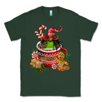 Sports Green christmas coffee afro gnome Classic Tee - FaDigitalArtStudio