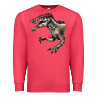 Cardinal Spinosaurus Face Premium Sweatshirt - LillyAllenDesigns