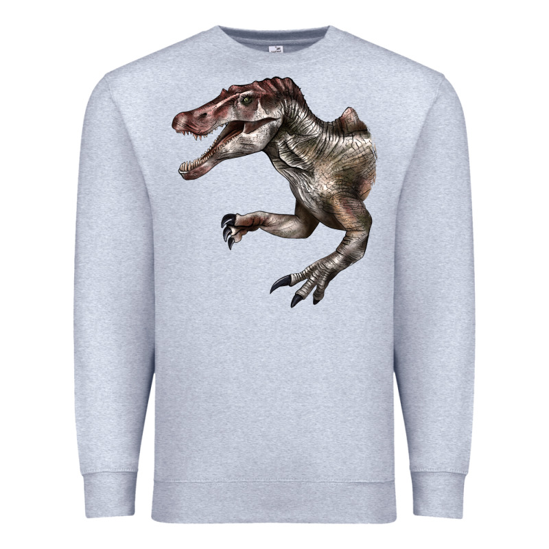 Spinosaurus Face Premium Sweatshirt by LillyAllenDesigns | Teevron