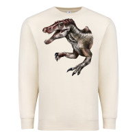 Sandshell Spinosaurus Face Premium Sweatshirt - LillyAllenDesigns