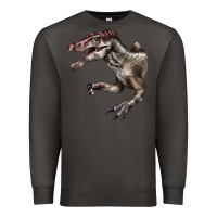 Smoke Spinosaurus Face Premium Sweatshirt - LillyAllenDesigns