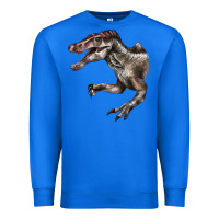 True Royal Spinosaurus Face Premium Sweatshirt - LillyAllenDesigns
