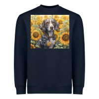 Navy beagle Heavyweight Sweatshirt - Unal Design