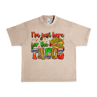 French Oak i'm just here for the tacos Urban Heavy Tee - Zillion Design Studio