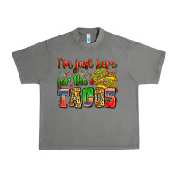Tornado i'm just here for the tacos Urban Heavy Tee - Zillion Design Studio