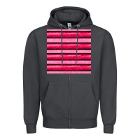 Smoke valentines day zebra stripes seamless pattern Zipper Hoodie - BundleAndBundleShop