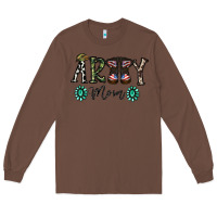Chestnut army mom Long Sleeve Tee - SublimationCraftShop