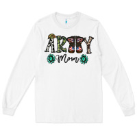 White army mom Long Sleeve Tee - SublimationCraftShop