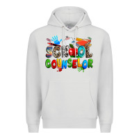 Dove Grey school counselor Premium Hoodie - NancyCooperArtShop