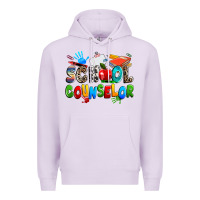 Lilac school counselor Premium Hoodie - NancyCooperArtShop