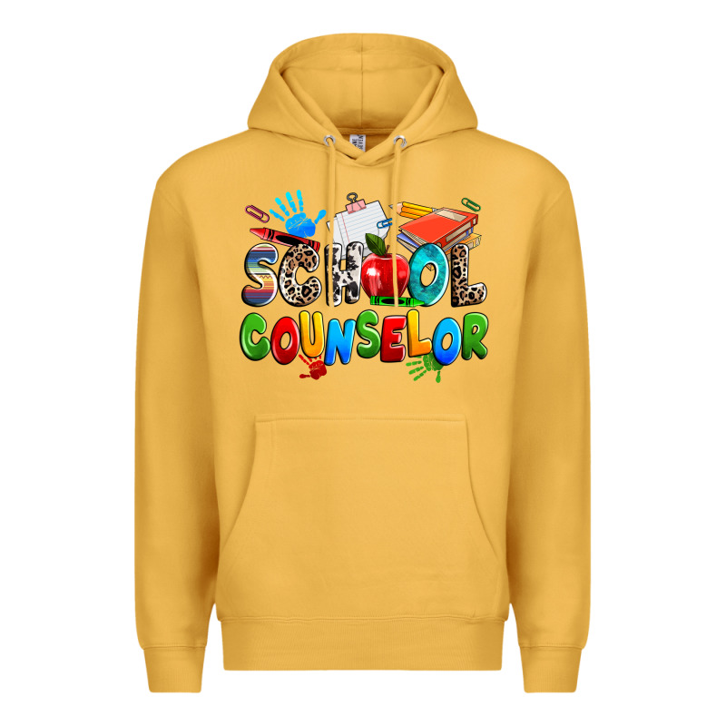 School Counselor Premium Hoodie by NancyCooperArtShop | Teevron