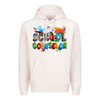 Pale Pink school counselor Premium Hoodie - NancyCooperArtShop