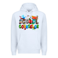 White school counselor Premium Hoodie - NancyCooperArtShop