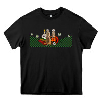 Black halloween meerkat Heavy Core Tee - LillyAllenDesigns