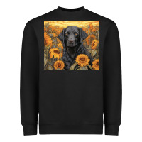 Black black lab Heavyweight Sweatshirt - Unal Design