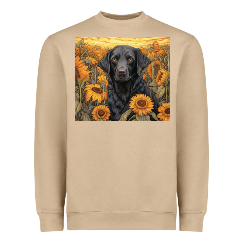 Black Lab Heavyweight Sweatshirt by Unal Design | Teevron