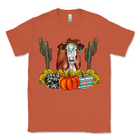 Copper Fall Cow Classic Tee - CowhideDigitalArt
