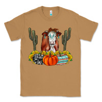 Toasted Coconut Fall Cow Classic Tee - CowhideDigitalArt