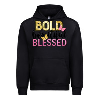 Black bold beautiful blessed Urban Hoodie - LillyAllenDesigns