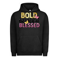 Pigment Black bold beautiful blessed Urban Hoodie - LillyAllenDesigns