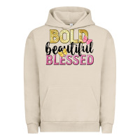 Pigment French Oak bold beautiful blessed Urban Hoodie - LillyAllenDesigns